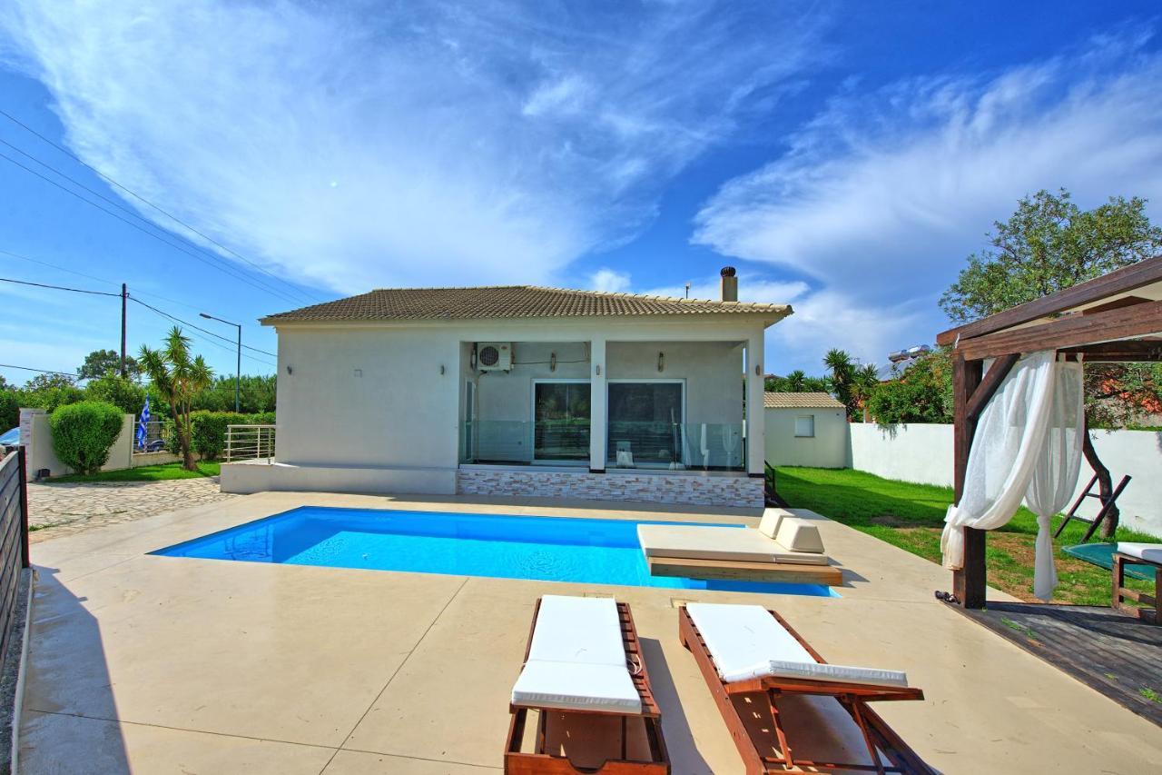 Beach Villa Christina By Posarellivillas Acharavi  Luaran gambar